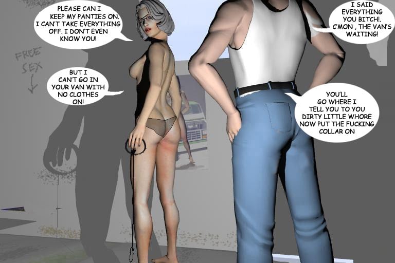 An odd thrill runs through the teenager’s body as she realises she is being forced into total and shameful exhibitionism.