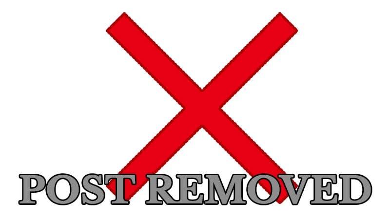 Post Removed